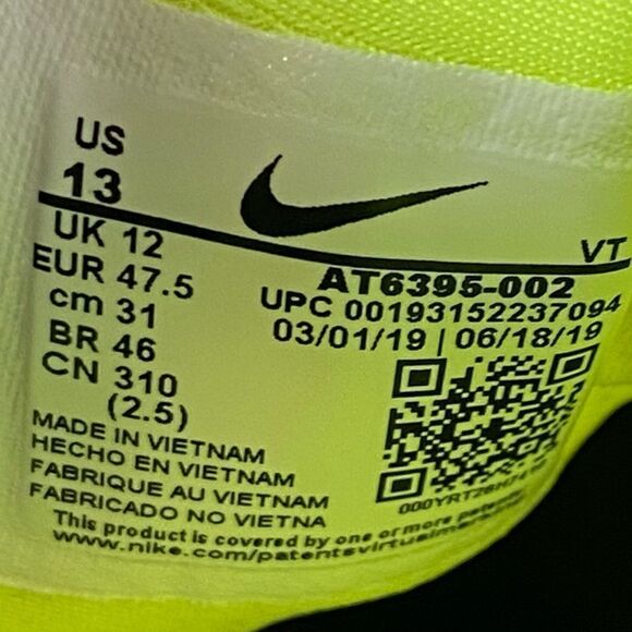 Nike Joyride Setter 'Neon' Sneaker Shoes mens size 13 - Picture 7 of 8